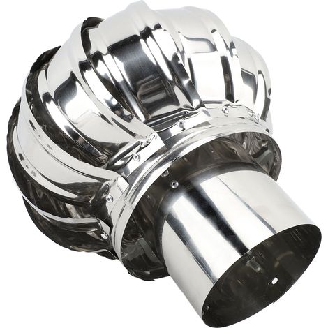 Schornsteinabdeckung aus Edelstahl, drehbar, staubdicht, regendicht, tierdicht, 11 cm / 4,3 Zoll (1/5)