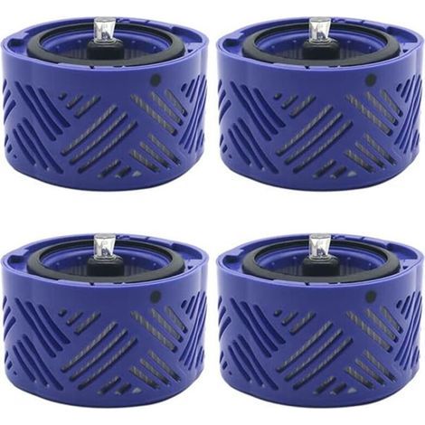 Filtre d'aspirateur, 4 pièces de rechange de post-filtre pour Dyson V6 accessoires d'aspirateur (1/4)