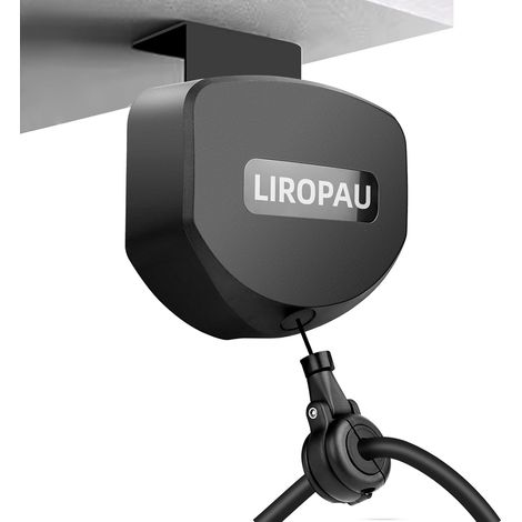 Support de câble de wallbox automatiquement rétractable Enrouleur de câble automatique pour câbles de charge de véhicules électriques, Support de câble de charge Type 2 Type 1 (1/5)