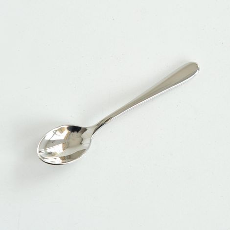 Alessi LCD01/8 Caccia Cucchiaino da Caffè in Acciaio Lucido, Set da 6 (1/4)