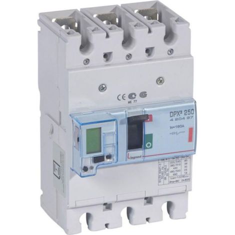Interruttore elettronico con unità di misura DPX³250  potere di interruzione 36kA 400V - 3P - 160A - LEGRAND - LEG420437