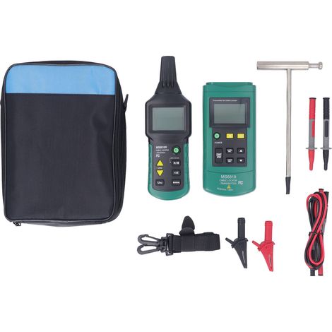 GARRYFIZH Localisateur de câble enterré LCD, AC/DC 12V-400V, détection rupture et court-circuit (1/5)