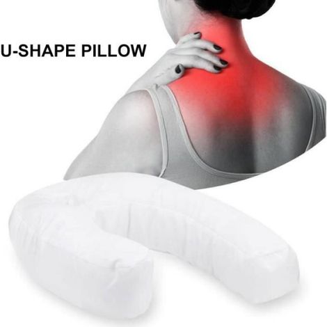 Oreiller,Oreiller de couchage latéral en forme de U, soutien de la taille, pour le cou et le dos, Protection de la [B847067695] (1/4)