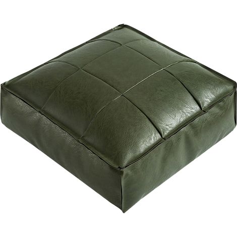 Coussin futon Tatami Lazy Leather Jiugongge, coussin de sol futon Pier Square (1/5)