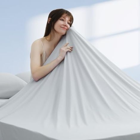 Elegear Kühldecke kühlende Sommerdecke, Silberionen und Arc-Chill 3.0 Q-Max0,5 Kühlfasern, Sofortige Kühlung, Antiallergisch und Atmungsaktiv, Dünne Sofadecke kühlende Decke für Menschen, 127 x 178CM