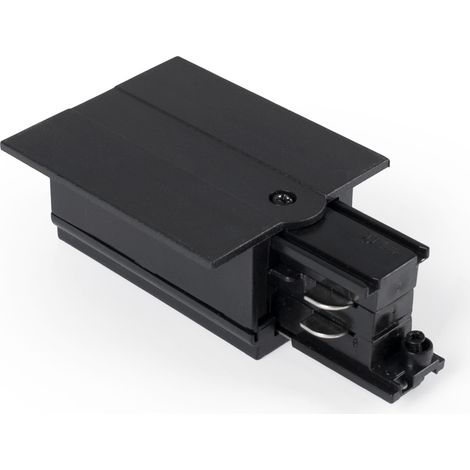 Conector Alimentador Para Carril Trifásico Empotrable - GEN2 - Negro