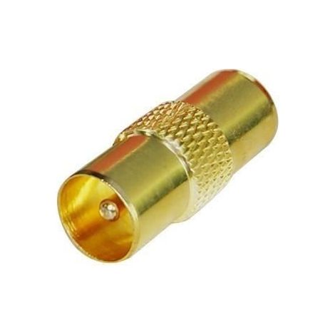 TRIXES Adaptateur câble coaxial mâle/mâle antenne TV, RF (1/3)