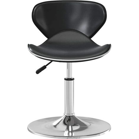 Chaise de salle à manger - Chaise de cuisine Noir Similicuir (1/5)