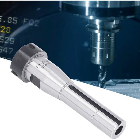 Porte-outil de fraisage à filetage impérial standard R8-ER25 pour fraiseuses à tourelle, porte-outil de fraisage à queue conique Morse (1/5)