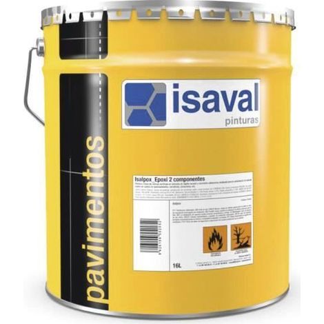 Peinture Époxy bi-composants pour Sols de Parkings - ISAVAL - Isalpox 16L - Résistance chimique et mécanique