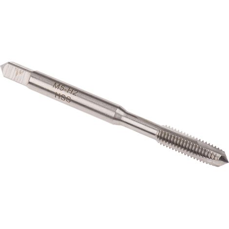 Taraud M5, pas de 0.8mm, Métrique, HSS ( Prix pour 1 )