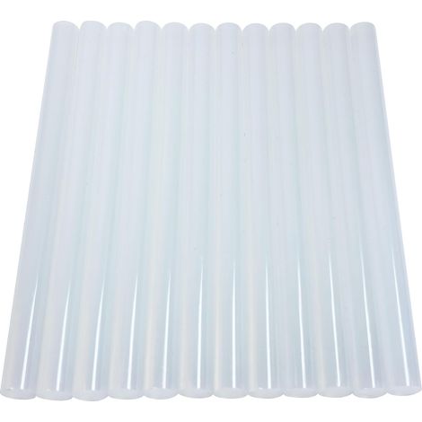 12 Stück Heißklebesticks 11mm x 150mm Transparente Heißklebestifte für Heißklebepistole (1/5)
