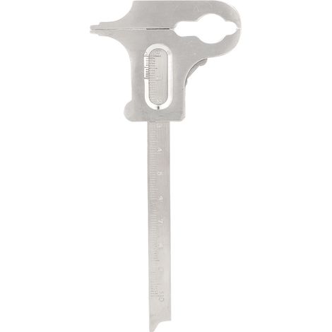 Pied à coulisse dentaire en acier inoxydable, règle de mesure pour orthodontiste et technicien, outil de précision. (1/5)