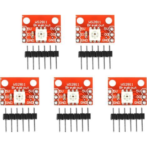 RGB 5050 RGB LED Breakout Board WS2812 (5 Stück) (1/5)
