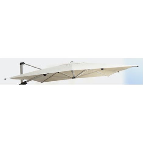 Telo di Ricambio per Ombrellone Decentrato Big Capri 3 x 4 m Colore Bianco