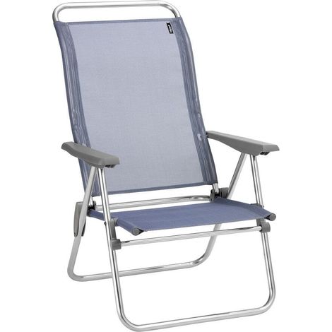 Ultraleichter Campingstuhl Faltbar  - Alu Low - Batyline® Iso - Blau Ocean - Lafuma Mobilier