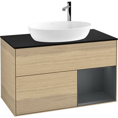 Villeroy & Boch G902HGPC Meuble sous-lavabo Finion G90 (1/2)