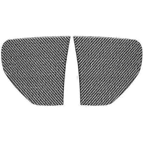 Garniture de panneau de levier de vitesse latéral de console centrale en fibre de carbone pour voitures Sport 2014-2022 - Accessoires QAQ (1/5)