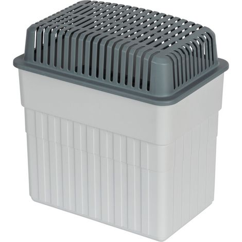 Absorbeur d'humidité 2 kg Déshumidificateur gris 160 m² Absorbeur d'humidité chimique idéal pour maison protection contre humidité et odeurs sans électricité recharges disponibles (1/5)