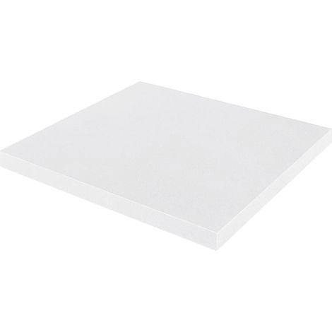 Coussin de réparation en mousse haute densité pour canapé, découpable à la taille appropriée, blanc, 50x50x5 cm. (1/5)