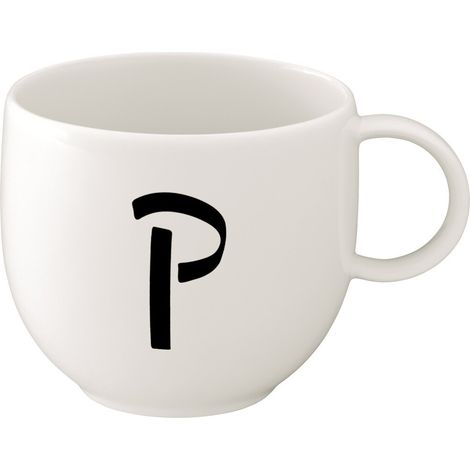 Villeroy & Boch Becher mit dem Buchstaben P