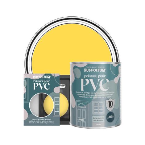 Peinture pour PVC, Finition Satinée - Sorbet Citron (1/3)