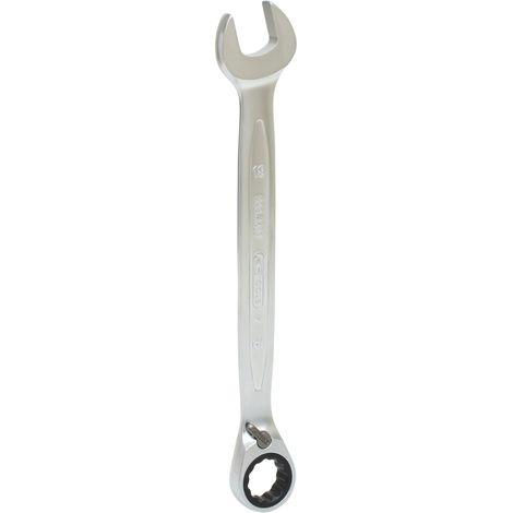 KS TOOLS Ringratschenschlüssel GEARplus umschaltbar, Chrom-Vanadium, 19mm