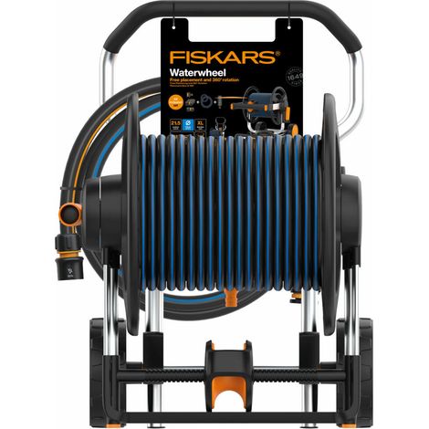 Fiskars Schlauchwagen Waterwheel XL manuell, All in Set (1/3)