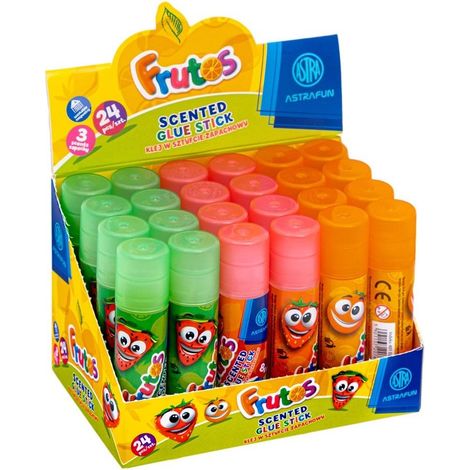 Barras de pegamento perfumadas Frutos (24 unidades) astra