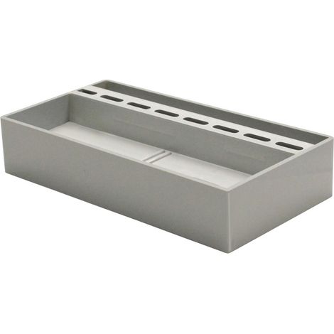 Regard d'inspection pour grille à fente série 100 - Hauteur 32 mm - 100 x 200 mm - First Plast (1/3)