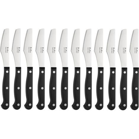 Pintinox Caterì smart, set 12 coltelli pizza in acciaio inox