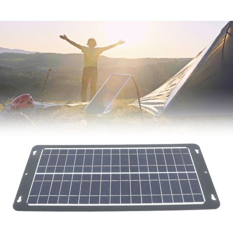 Kit solar de 30 W con puerto OBD, potente panel solar monocristalino portátil para acampar y viajar. (1/5)