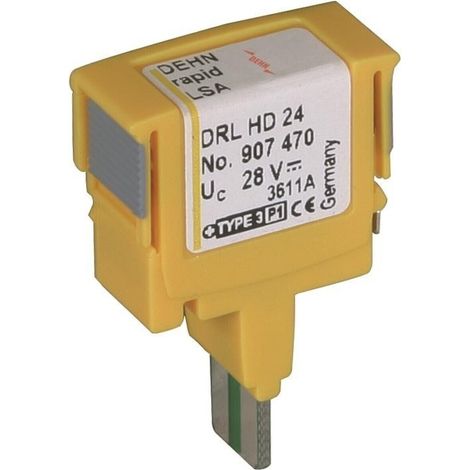 DEHN ÜS-Ableiter DEHNrapid LSA Schutzstecker DRL HD 24 (1/5)