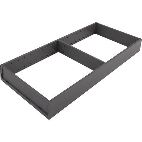 Blum Ambia-Line Schubkastenrahmen breit - 472x200x50mm, Stahl oriongrau matt (1/3)