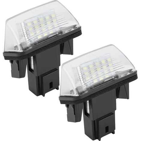 Luce targa, piastra di ricambio per illuminazione accessoria automobilistica -Crezuo