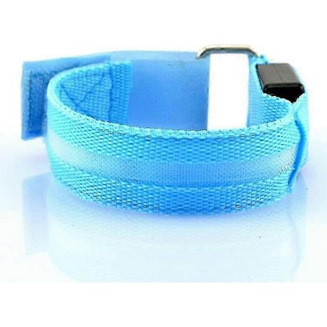 Brassard lumineux LED de nuit pour la course à pied, rechargeable par USB, avec différents types d'éclairage (1/5)