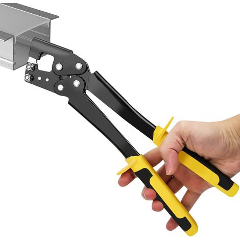 Pince à frapper fixe en acier léger Pince à poinçonner professionnelle Boulon de préhension Sertissage Support Pince composite Pince à trou
