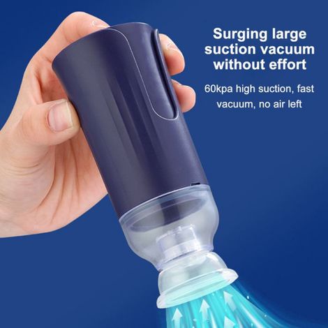 Machine À Sceller Sous Vide - 7 W - 60 Kpa - Portable Pour Aliments - 1 Pièce (1/5)