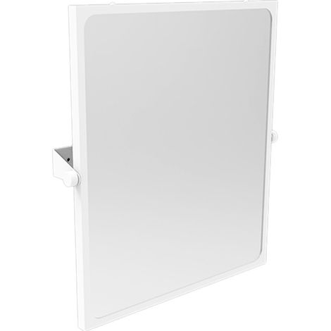 Specchio reclinabile da 60x70 bianco (1/3)