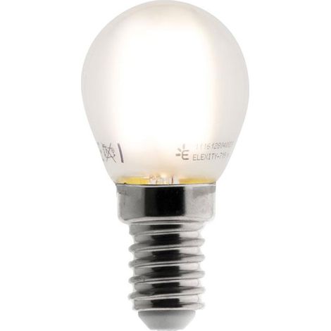 Elexity - Ampoule led filament dépoli sphère 4W E27 400 Lumens (1/2)