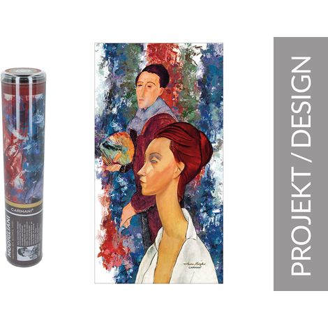 Handtuch - A. Modigliani, Lunia Czechowska und Selbstporträt (carmani)