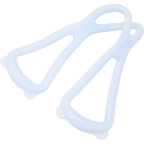 Élastique d'Entraînement en Forme de 8 - Bande de Résistance Douce pour Musculation des Bras et Épaules - Accessoire Fitness pour Tonifier le Corps - Bleu (1/5)