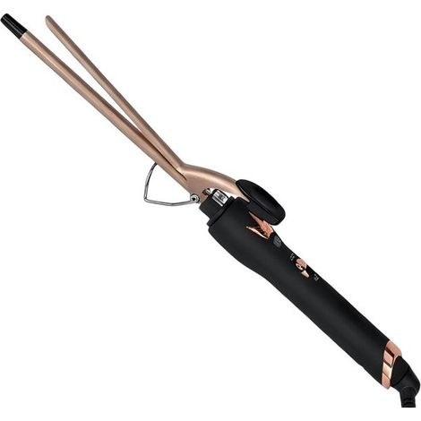 Fer à boucler - AVIZAR - 0,9 cm - Tourmaline céramique - Chauffage PTC - 25 W (1/4)