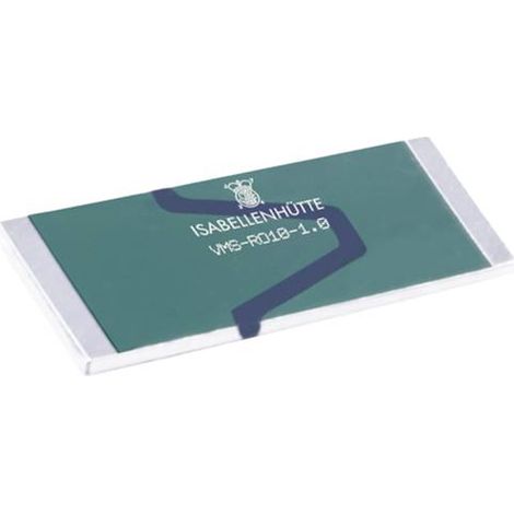 Isabellenhütte VMS-R100-1.0 VMS-R100-1.0 Résistance SMD 100 mΩ CMS 2512 3 W 1 % 20 ppm/K 1 pc(s) A767183