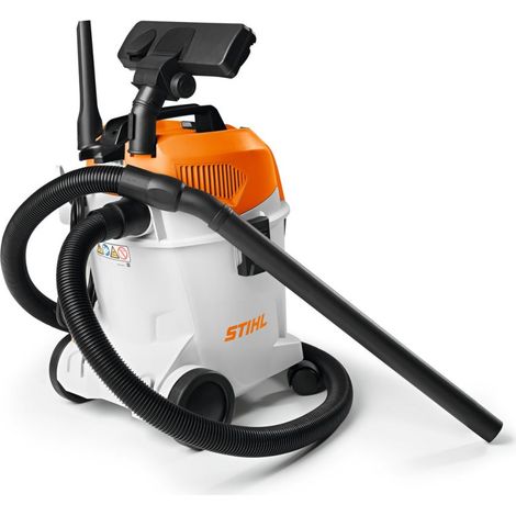 Stihl – Aspirateur eau et poussière 1400W – Débit 3600 l/min – Capacité 12 l – Niveau sonore 73 dB(A) – Pour chantiers humides (1/2)