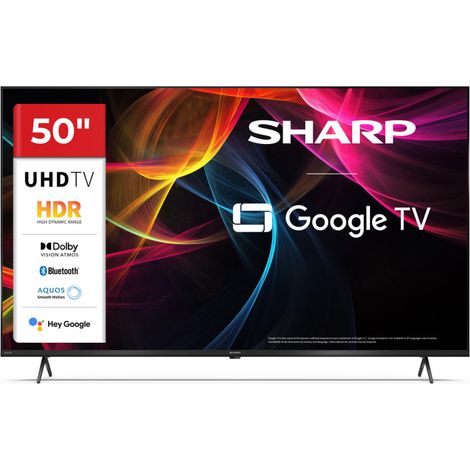 Sharp 50″ 4K Ultra HD LED Google TV 127 cm (50")