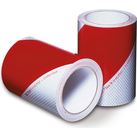 MORION Warnmarkierung DIN 30 710 Anwendungspaket 282mm x 9m links- & rechtsweisend (1/5)