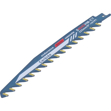 Säbelsägeblatt aus Wolframkarbidlegierung zum Schneiden von Holz und Zement (S0243HM-CT) (1/5)