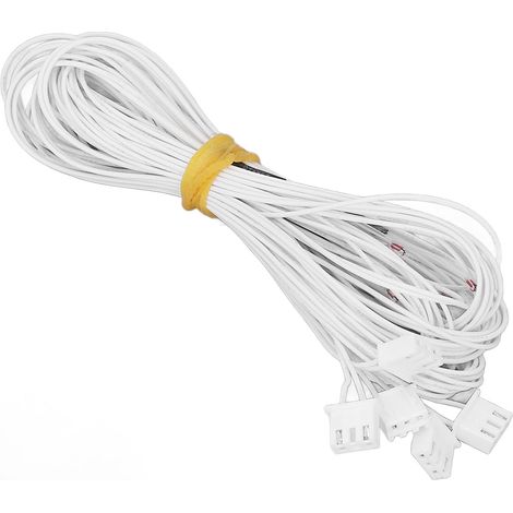 Lot de 5 thermistances NTC 3950 100K, capteurs de température de remplacement avec câble de 1 m pour imprimante 3D (1/5)