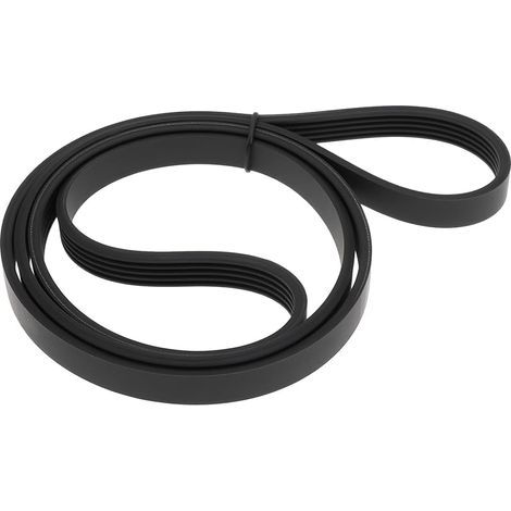 Courroie Trapézoïdale pour Machine à Laver 5PJE1281 Courroie en Caoutchouc Compatible avec La Plupart des Machines à Laver (1/5)
